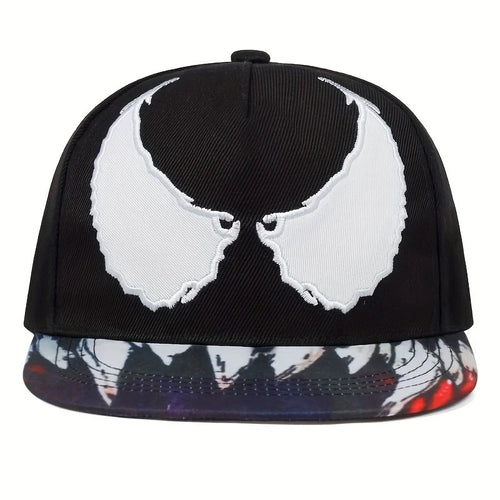 Unisex Personality Ghost Expression Embroidery Hip-hop Hats Spring