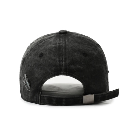 Spring–Autumn Faded Distressed American-Style Washed Cap