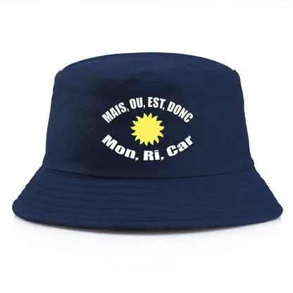 Mais Ou Est Dong Mon Ri Car Reversible Bucket Hat Woman Man