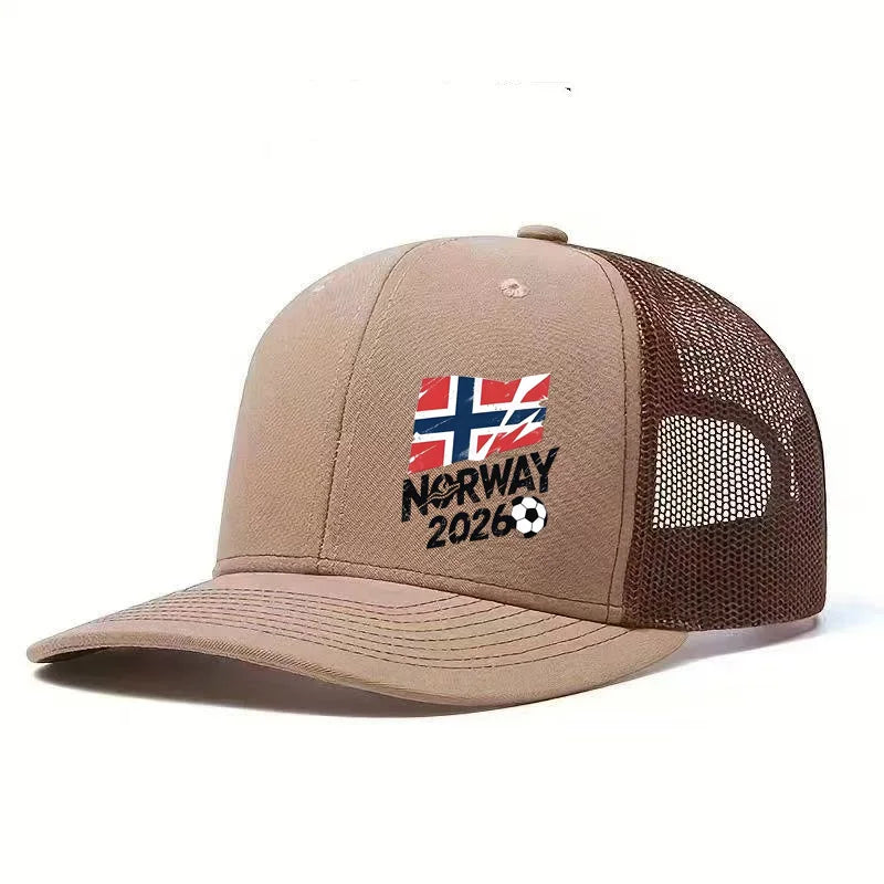 1PC Norway Football Tennis Cap