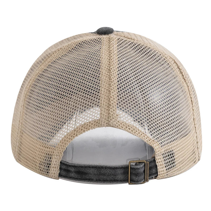 Unisex Colors Plain Baseball Cap Women Men Washed Cotton Cap