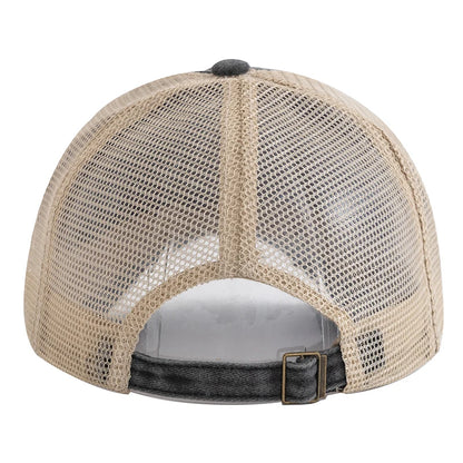 Unisex Colors Plain Baseball Cap Women Men Washed Cotton Cap