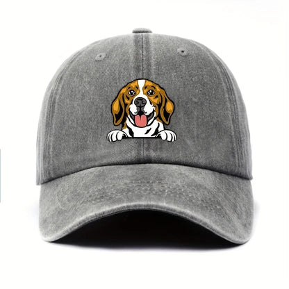 Cute Dog Printed Baseball Hat for Men and Women