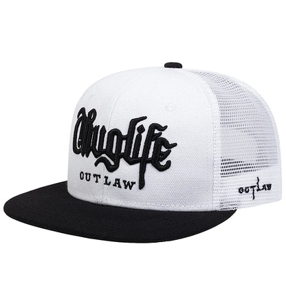 Fashion Fastball Cap Thuglife Embroidery Hiphop Baseball Cap