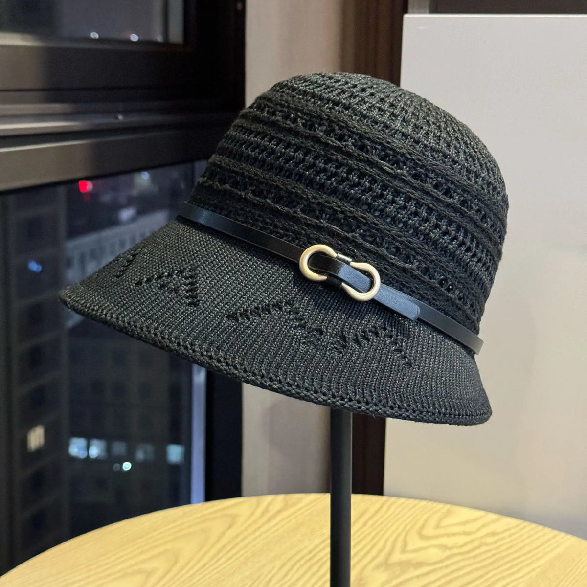 2026 Spring French Knitted Bucket Hat
