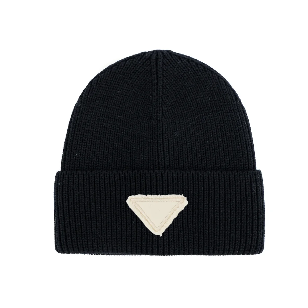 Winter Cotton Knitted Beanies Leather Heart Outdoor Hat Children Hats
