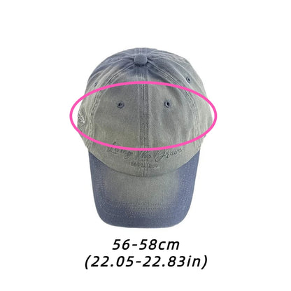 Sweet Letter Embroidery Sunscreen Hat