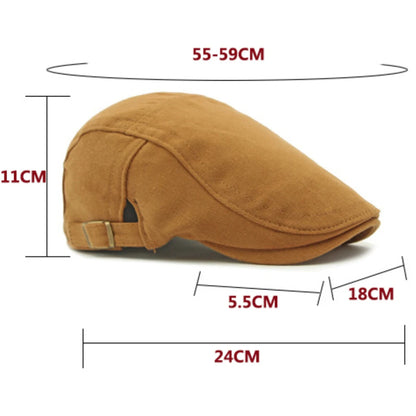 Vintage Artist Painter Beret Hat Male Female Spring Autumn