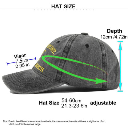 New Summer Yellowstone Dutton Ranch Hat