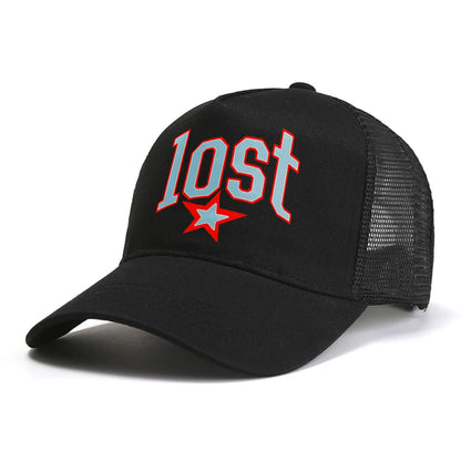 Lost Americana Print Baseball Cap