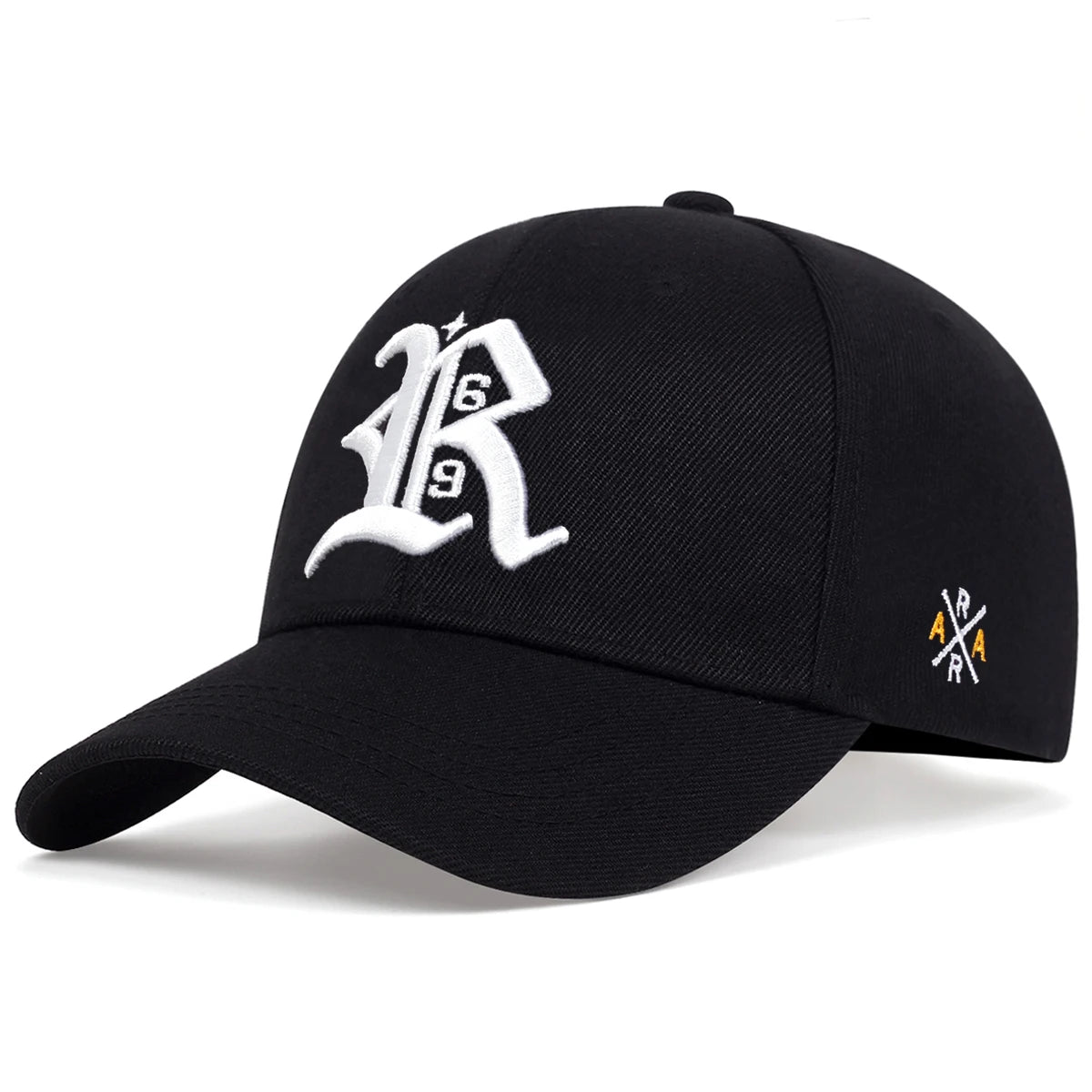R letter Hip Hop hat Men Baseball Cap For Women Casual