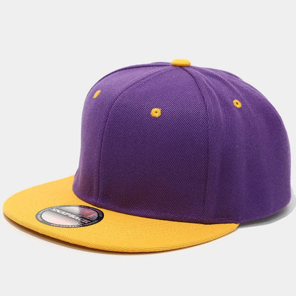 Two-Color Block Hip-Hop Cap For Men And Women, American Casual