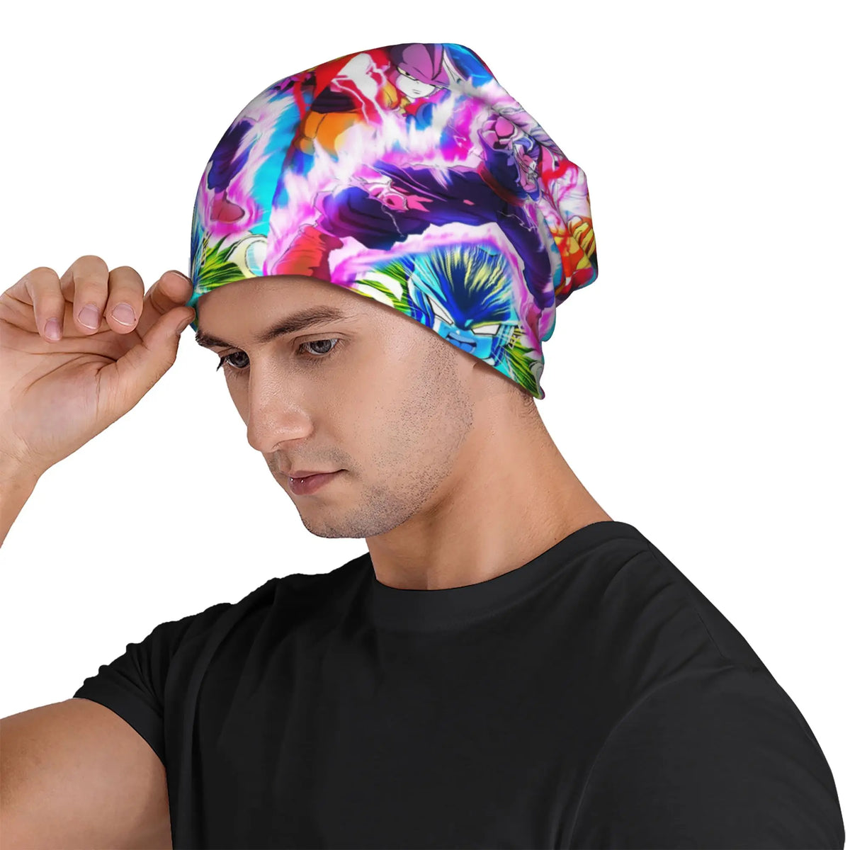 Cartoon Beanie Cap Unisex Winter Bonnet Homme Knit Hats