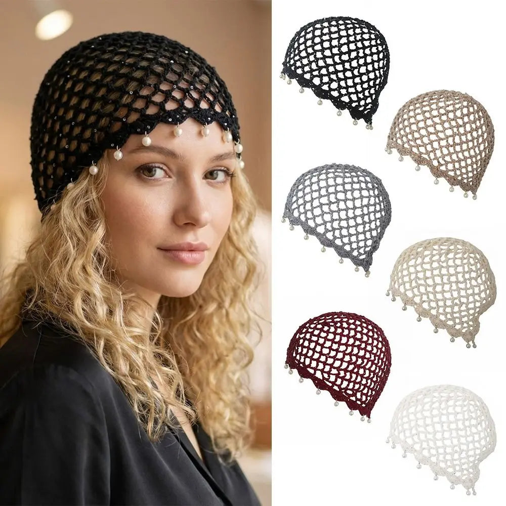Bohemian Hollowed Out Woven Pullover Hats