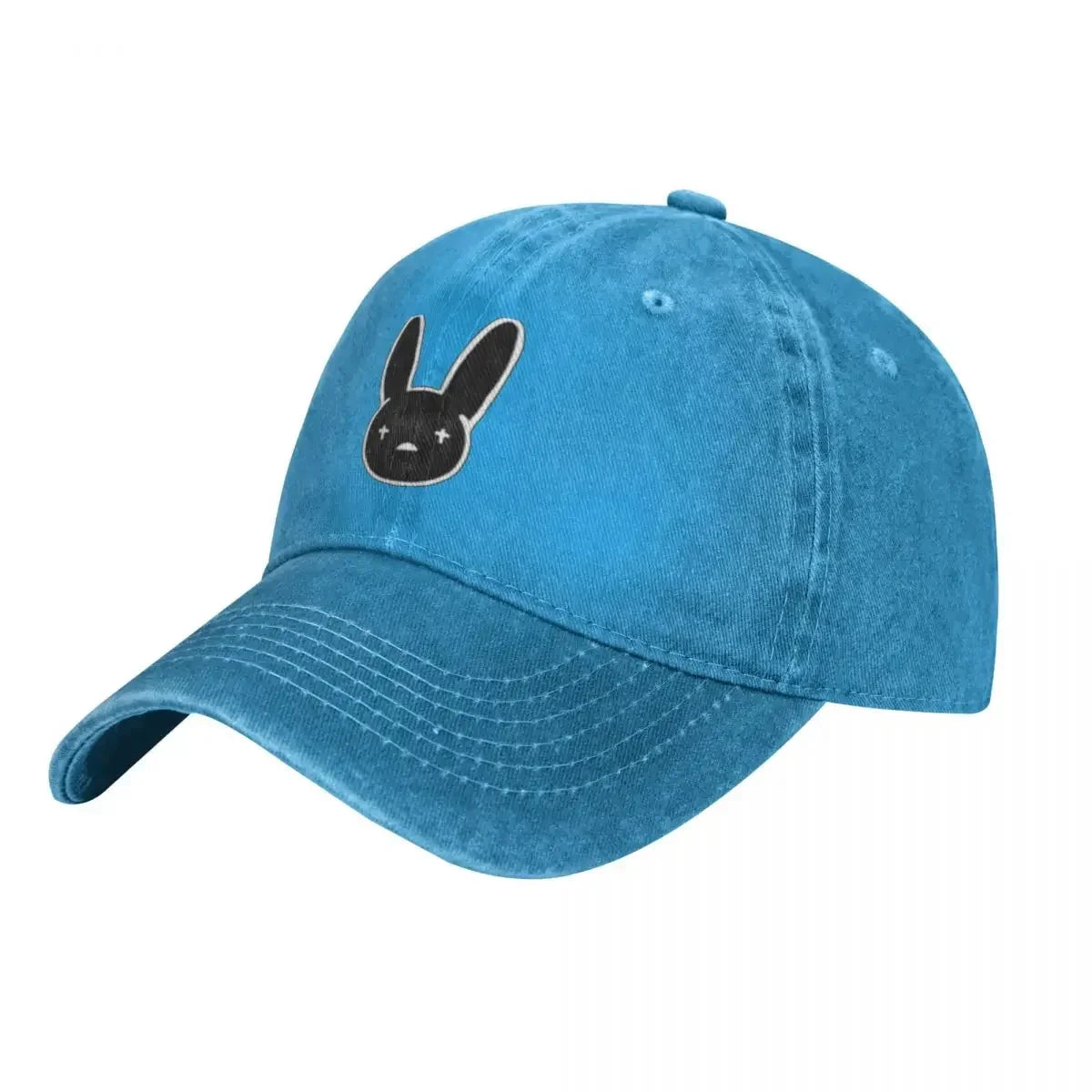 Bad Bunny  Baseball Cap Funny Animal Rock Trucker Hat Spring