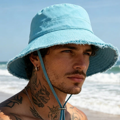 Solid Color Vacation Bucket Caps