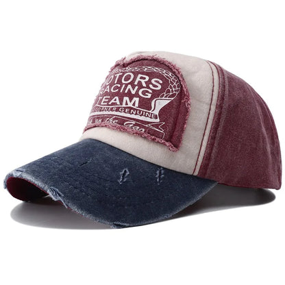 Letter Print Fishing Baseball Cap Man Snapback Hat Hip Hop Vintage 5 Panel Sports Caps for Men Women