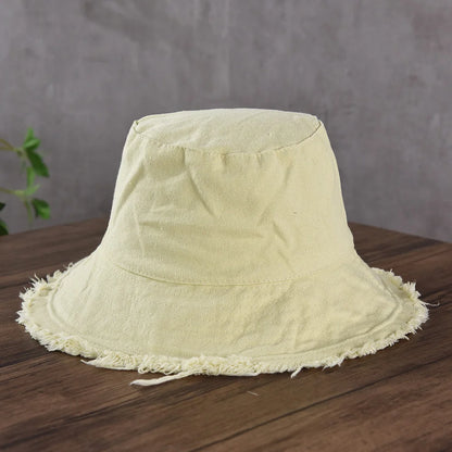 Fashion Foldable Burrs Bucket Hat for Women Men