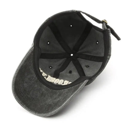 Gothic Street Punk Embroidery Baseball Caps