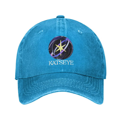 Washed Baseball Cap Katseye Cover Logo Summer Hip Hop Hats