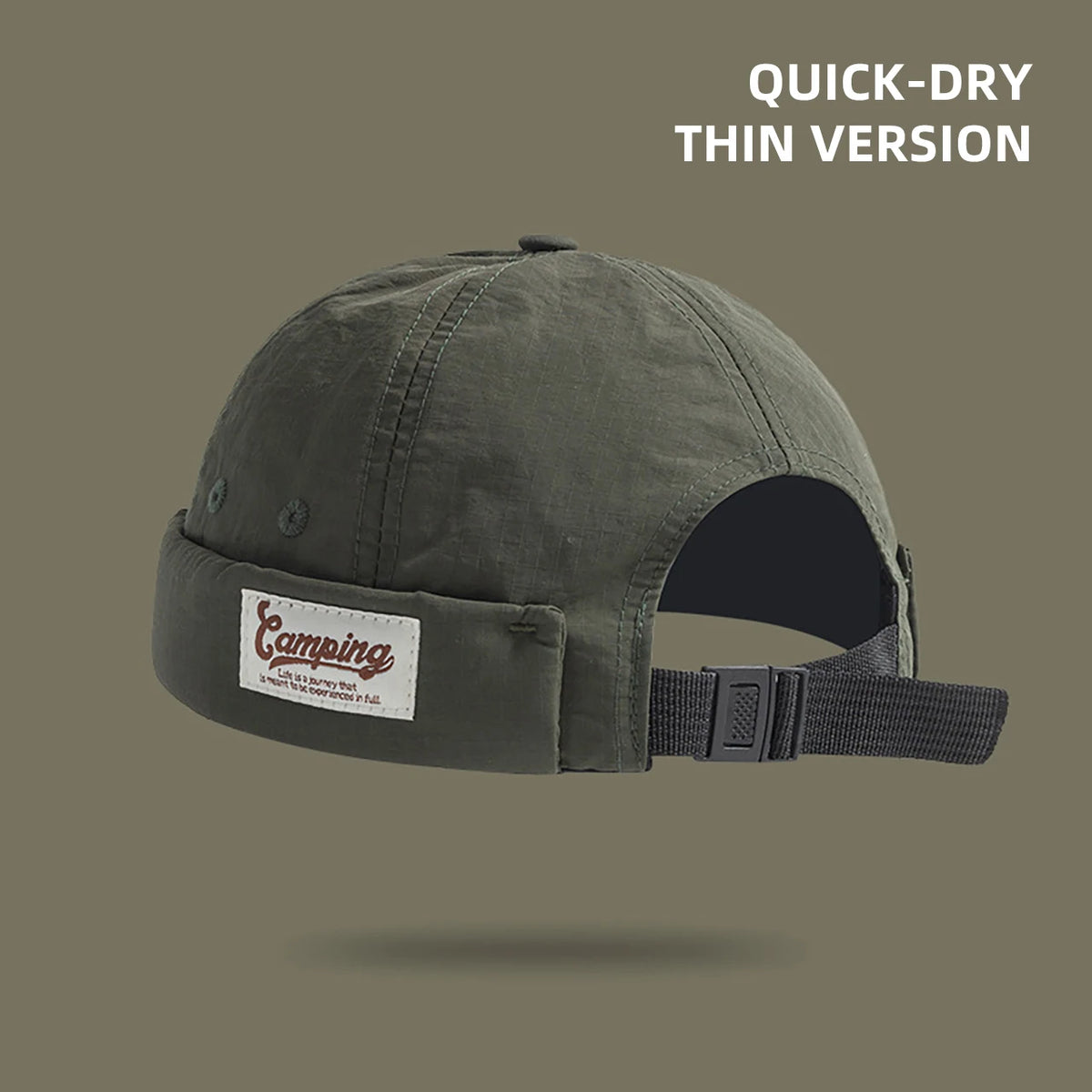 Summer Thin Quick Drying Brimless Dome Hat