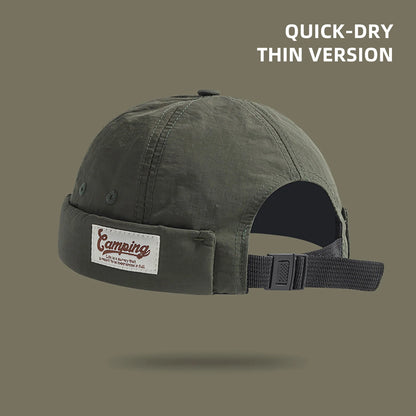 Summer Thin Quick Drying Brimless Dome Hat