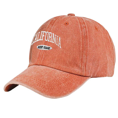 "California West Coast" Embroidered Baseball Cap Unisex