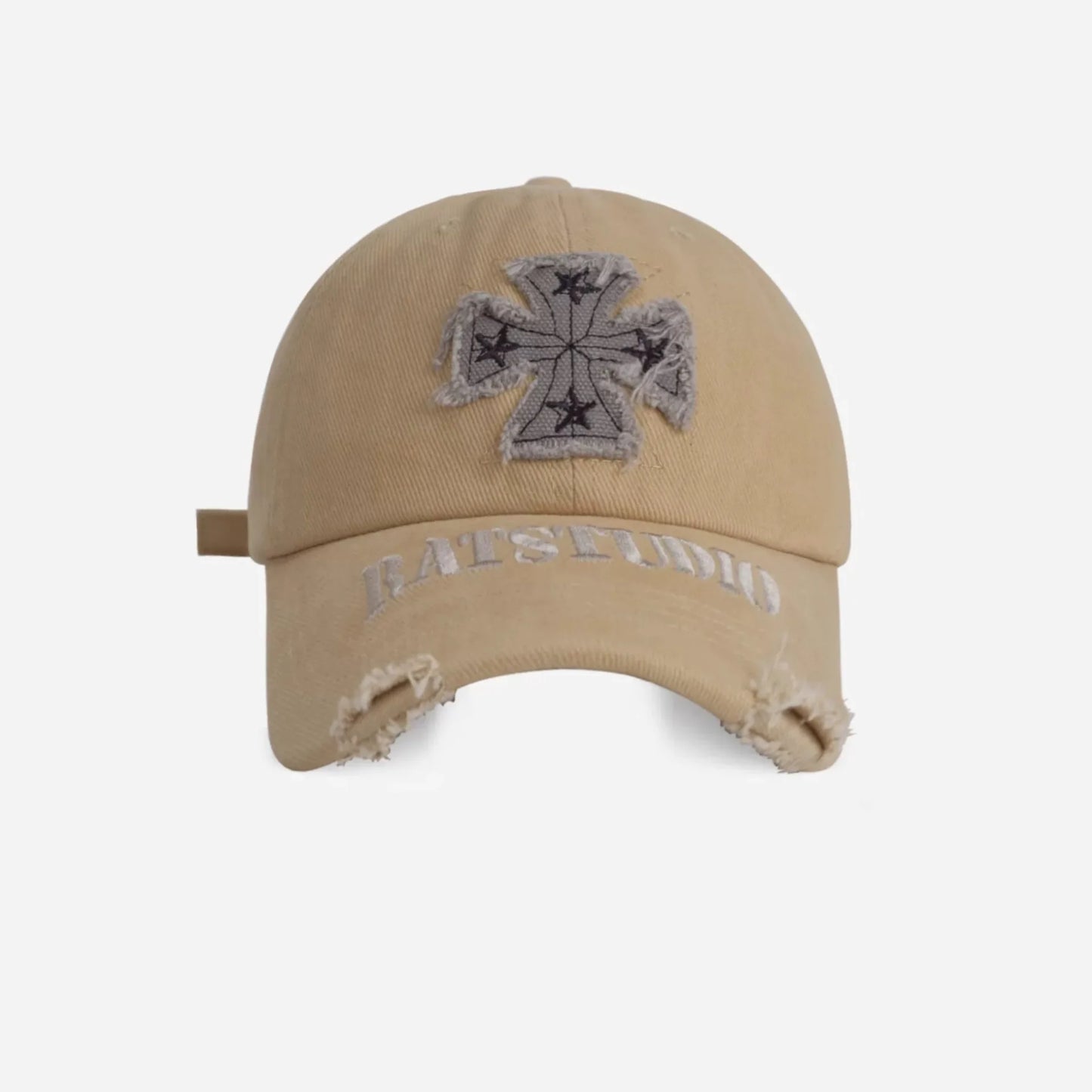 Retro Street Trendy Baseball Cap Female Embroidery Letters