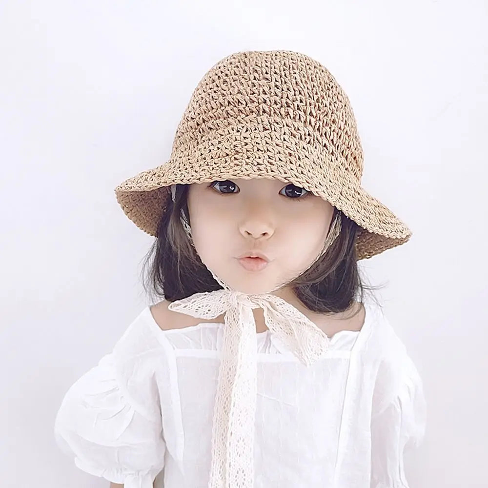 Fashion Princess Casual Beach Hat Lace Hat Panama Cap Straw Cap