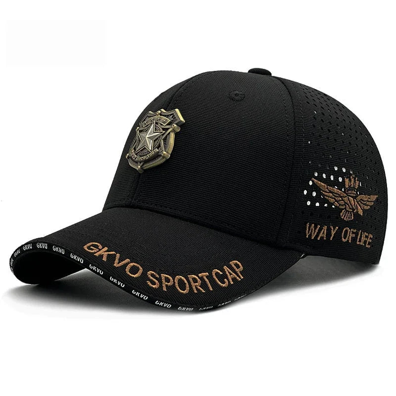 Extra Wide Fit Men's Baseball Cap Summer