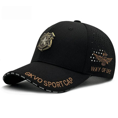 Extra Wide Fit Men's Baseball Cap Summer