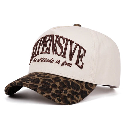 Simple Creative Hip Hop Hat Letter Expensive Embroidered Decorative Hat