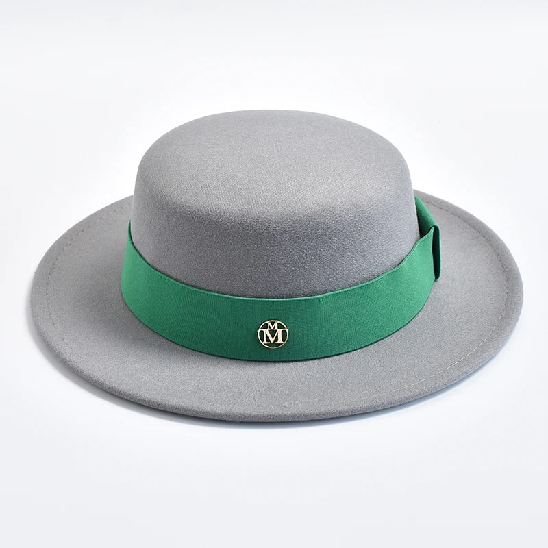 British Style Fedora Hats For Women Fashion Autumn Winter