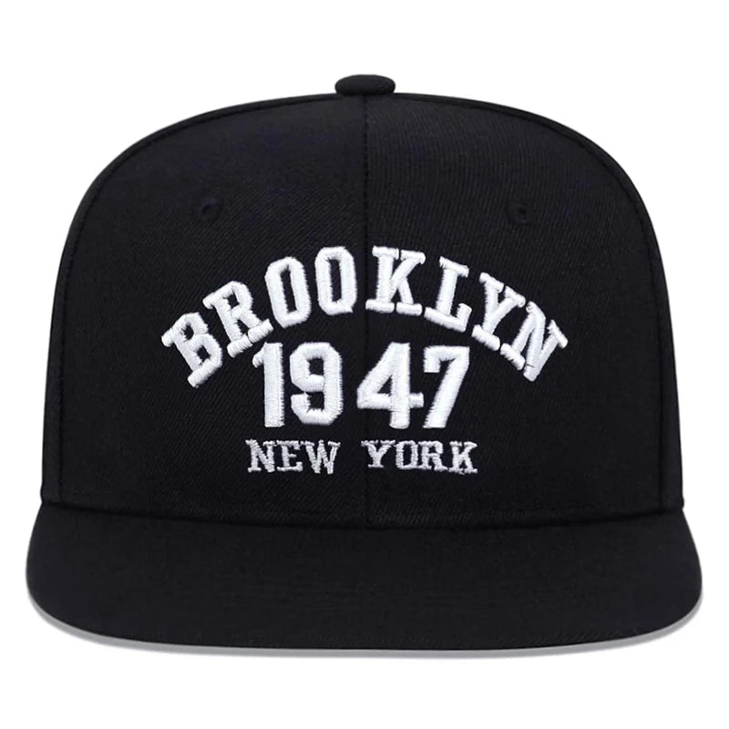 Baseball Hat Brooklyn 1947 Embroidered Outdoor Daily Casual
