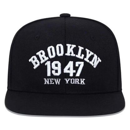 Baseball Hat Brooklyn 1947 Embroidered Outdoor Daily Casual