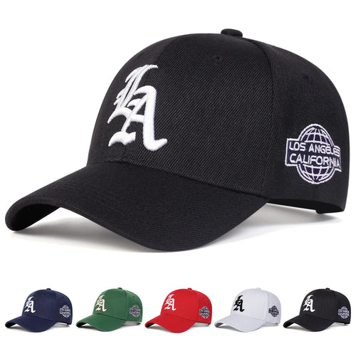 Unisex Personality Letter Embroidery Baseball Caps Spring and Autumn