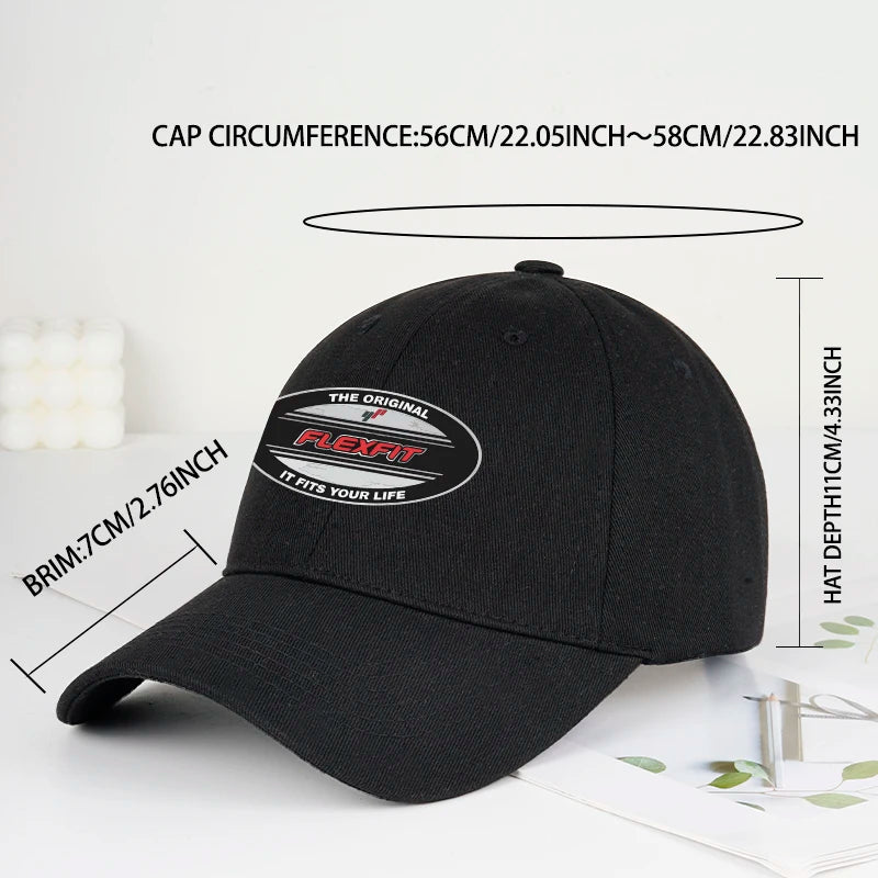 "The Original FLEXFIT" Oval Print Baseball Cap