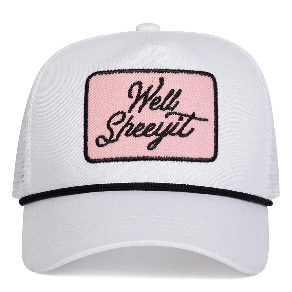 Unisex Well Sheeyit Embroidery Baseball Net Caps Spring and Summer