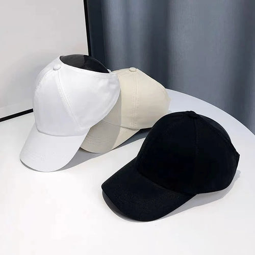 Women's High Ponytail Baseball Cap Summer