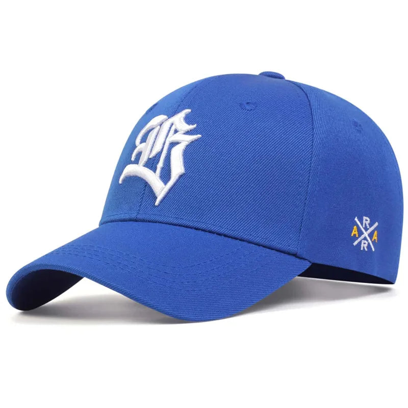 Unisex Gothic Letter Geometric Embroidery Baseball Caps