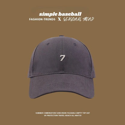 1Pc Retro Classic Embroidery Baseball Hats for Men Suitable for Daily Wear, Travel