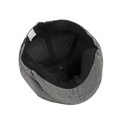 Adjustable Flat Cap Beret Irish Hats Newsboy Cap For Male Cabbie Hunting Cap