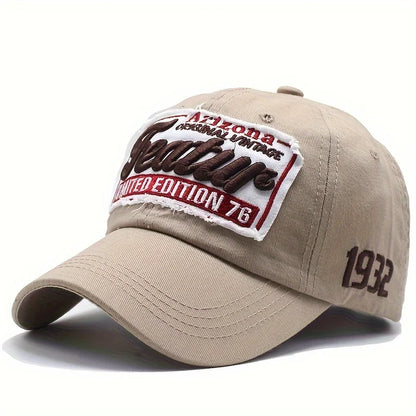 Outdoor Casual Duckbill Hat Men's Embroidered Dad Hat