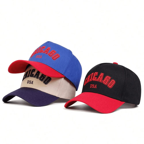 Unisex Letter Embroidered Baseball Cap