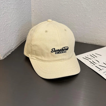 Retro Short Brim Men Baseball Cap