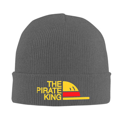 The Pirate King One Piece Hat Autumn Winter Skullies Beanies Warm Monkey D Luffy Caps A