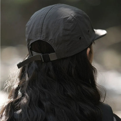 Casual Short Brim Duckbill Cap Quick-Dry Adjustable Sun Hat