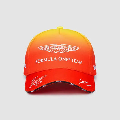 Aston Martin Racing Team Baseball Cap Fernando Alonso Same Style Men