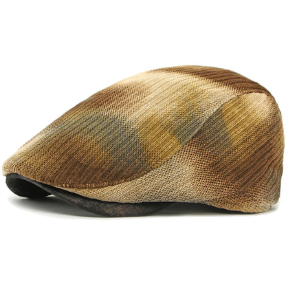 Men Berets Autumn Winter Knitted Hats For Women Artist Painter Beret Hat