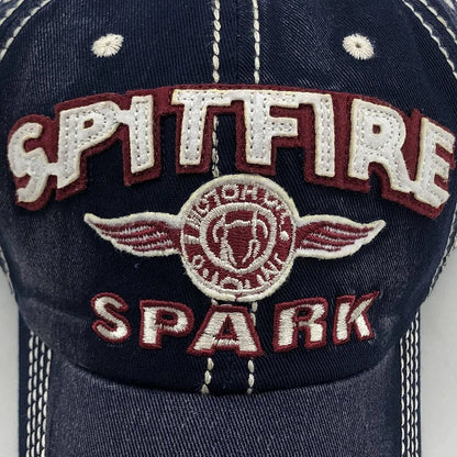 Embroidered Letter 1932 Washed Cloth Retro Style Baseball Cap